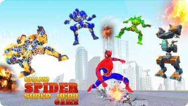 飞行蜘蛛侠救援英雄3D游戏下载